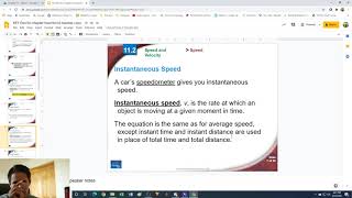 Ch 11 section 02 Speed & Velocity lecture