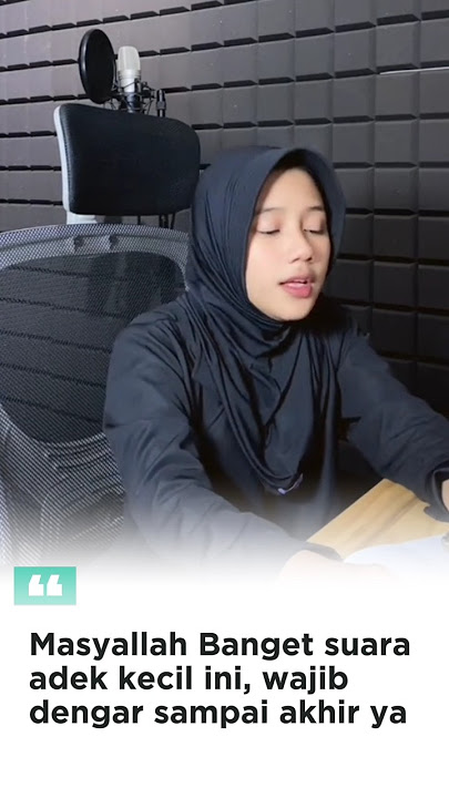 Masyallah Suara Adek Aini bikin candu, kunjungi YouTube Aini ya buat versi lengkap nya