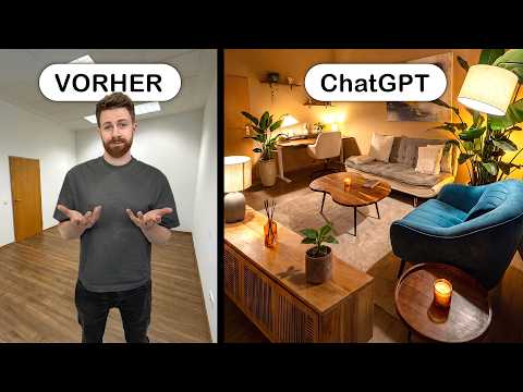 Ich lasse ChatGPT mein Zimmer einrichten!