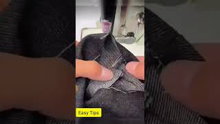 Very Easy Sewing For Pant Bottom Hem