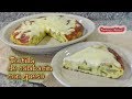 TORTILLA DE CALABACÍN CON QUESO, muy fácil y deliciosa