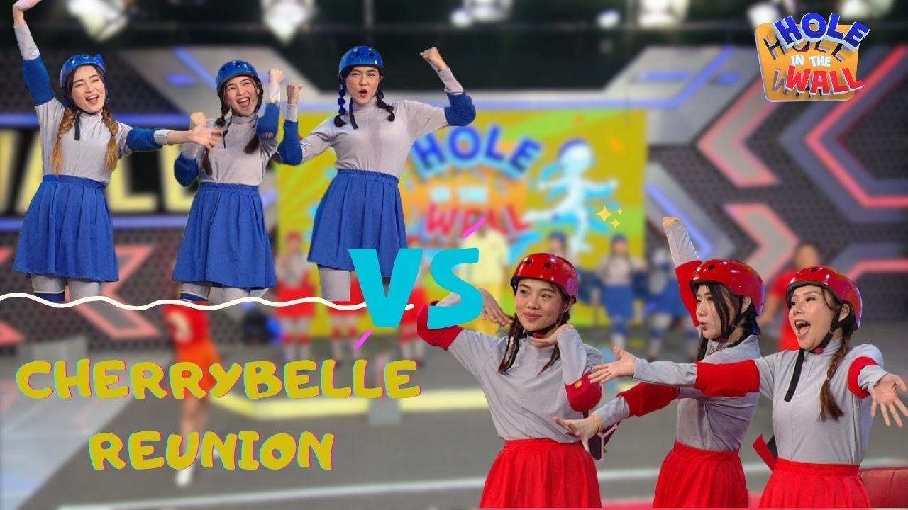 CIBI BIRU VS CIBI MERAH!!! KAMU CIBI YANG MANA| HOLE IN THE WALL