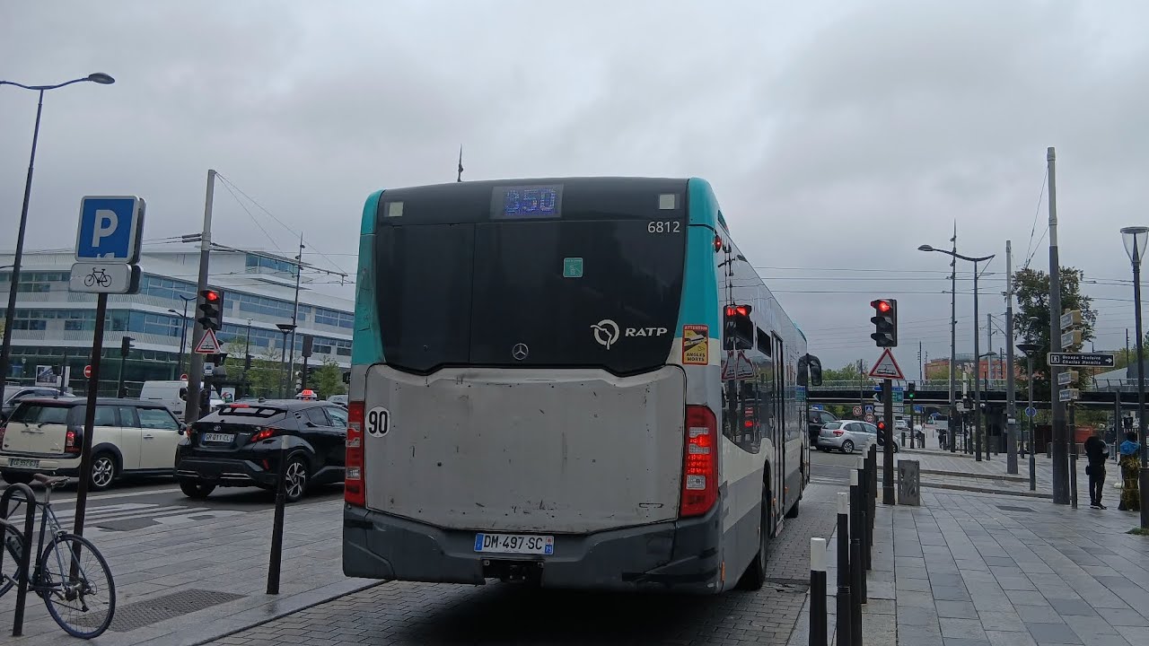 Mercedes-Benz Citaro C2 €6 ~ ZF6AP-1200B ~ OM936 299cv ~ N°6816 ~ KICKDOWN + RÉTROGRADES 