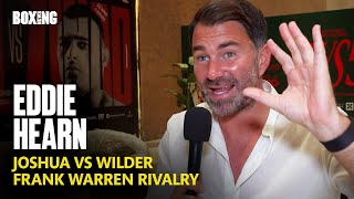 Eddie Hearn On JoshuaWilder Wembley Fight, Frank Warren Rivalry & 5v5