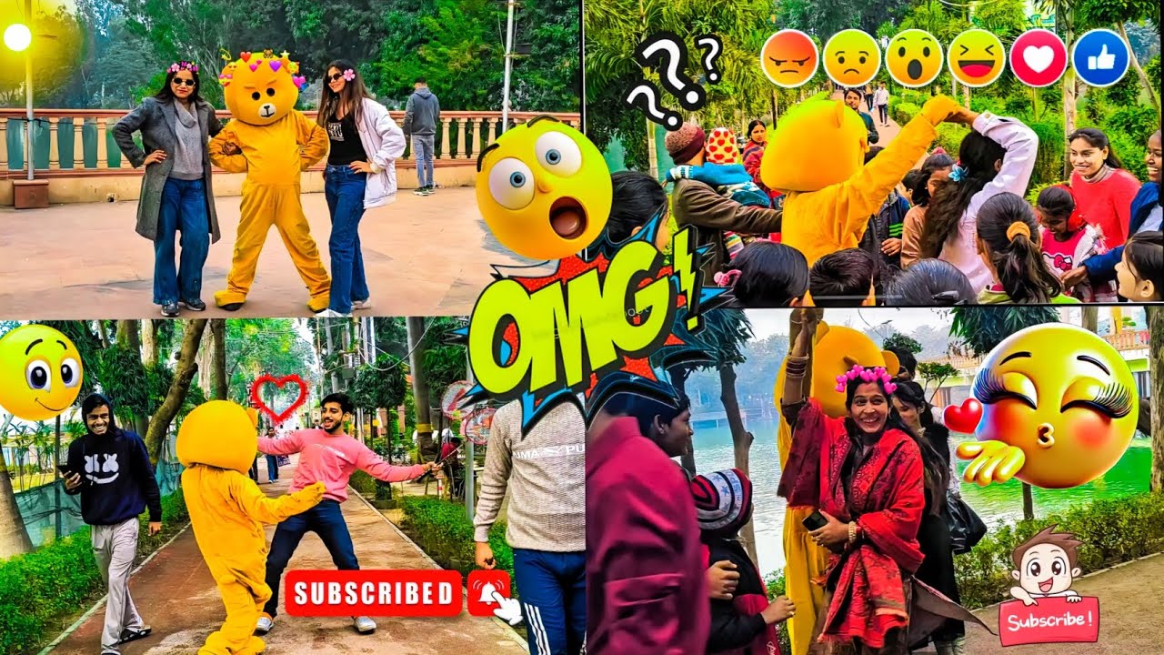 कनपुरिया बकलोल टेडी 😂।। फूल मस्ती ऑन कारगिल पार्क पब्लिक रिएक्शन ऑन girls funny डेंस 👻।।,