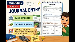Accounts Class 2 | Journal Entry Class XI | Basic of Accountancy |