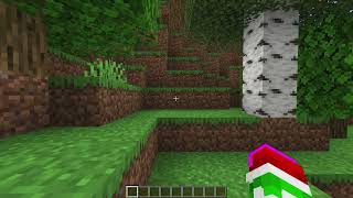 minecraft but if i touch green, the video ends...
