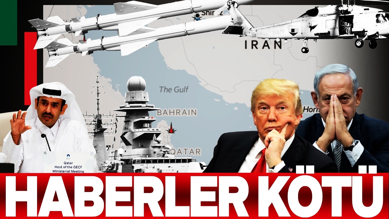 HABERLER KÖTÜ. KATAR ENERJİ BAKANI BOMBAYI PATLATTI. NEDRET ERSANEL SESLİ MAKALE