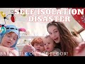 WE RAN OUT OF BABY MILK WHILE SELF ISOLATING! || Teen MUM vlogmas