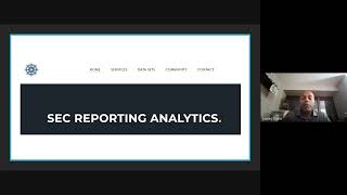 SEC Reporting Analytics - Intro & Overview