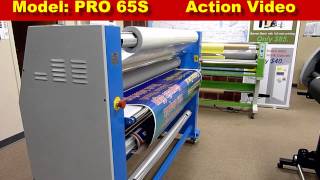 USTECH MASTER PRO 65S hot/cold laminator