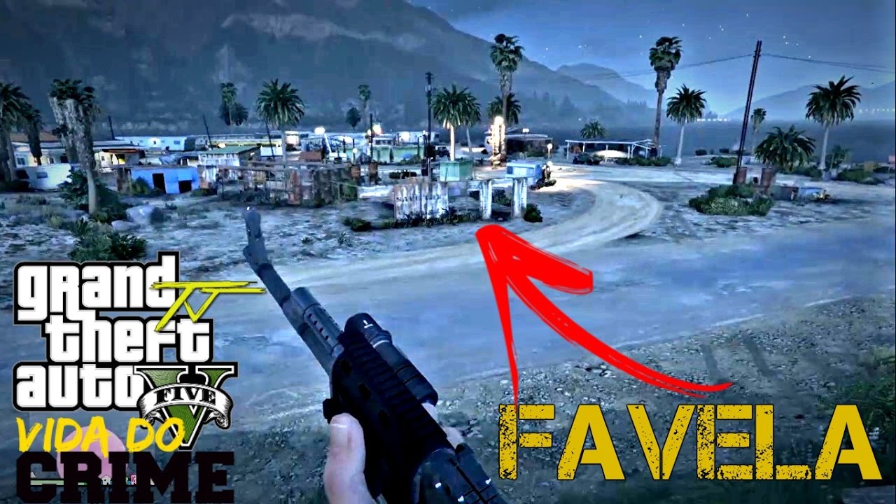 jogos friv GTA V: VIDA DO CRIME | QUE FAVELA É ESSA ? UH VAMO INVADIIR ♫ #EP.83