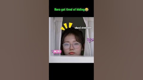Rora got bored because Chiquita couldn’t find her 😂#babymonster  #shorts #bm_tiez #trending #kpop