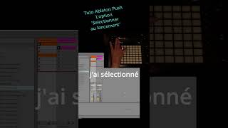 Ableton Push :  l'option qui va bien. #tuto #setup #ableton #livedrumming