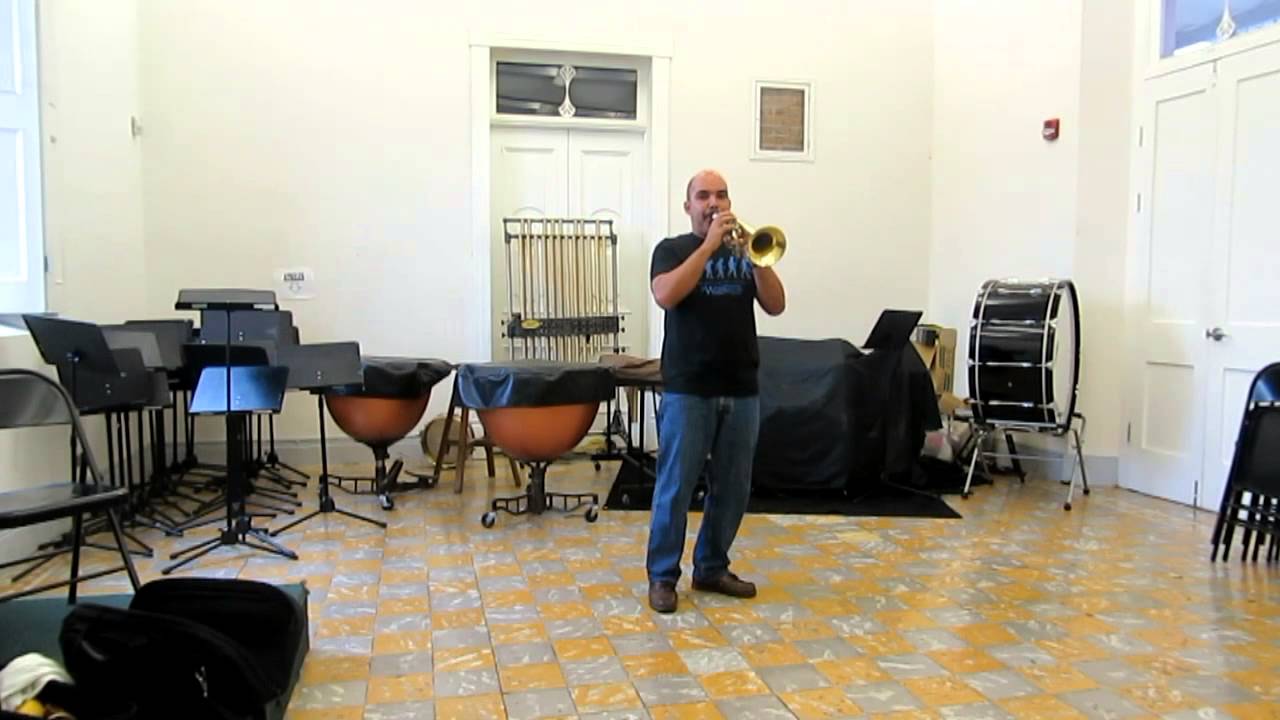 Chuck Mangione "Feel So Good" intro excerpt played on both horns YouTube