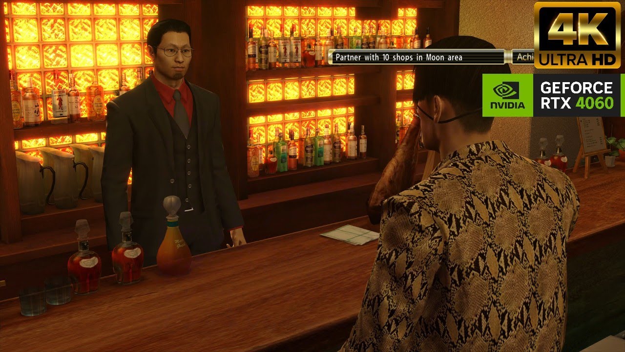 Yakuza 0 - STIJL's Barkeep (Substories 80) Goro Majima [4K60FPS PC ...