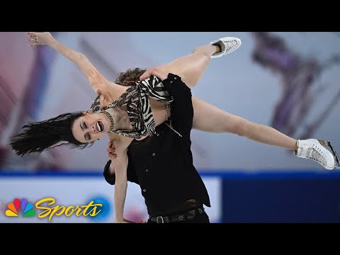 Chock and Bates rock their way into first place with sizzling Cup of China rhythm dance | NBC Sports