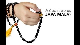 COMO SE USA UN JAPA MALA BUDISTA