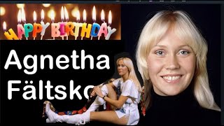 Happy Birthday Agnetha Faltskog  !  4-5-1950
