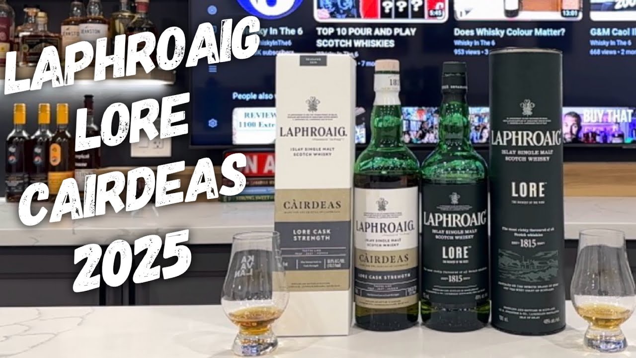 Laphroaig Lore Cairdeas vs. Laphroaig Lore - YouTube