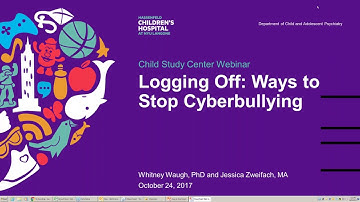 Logging Off: Ways to Stop Cyberbullying
