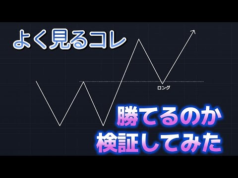 【チャートパターン】ダブルトップ・ダブルボトムで勝てるのか [FX]
