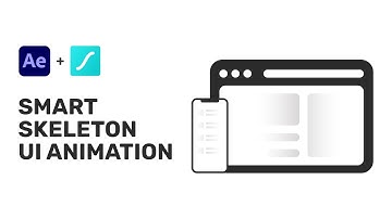 Skeleton UI Animation Tutorial [After Effects + Lottie]