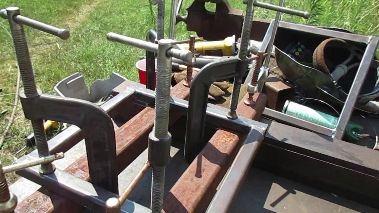 Flame Straightening Square Steel Tubing YouTube