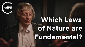 David Deutsch - Which Laws of Nature are Fundamental?