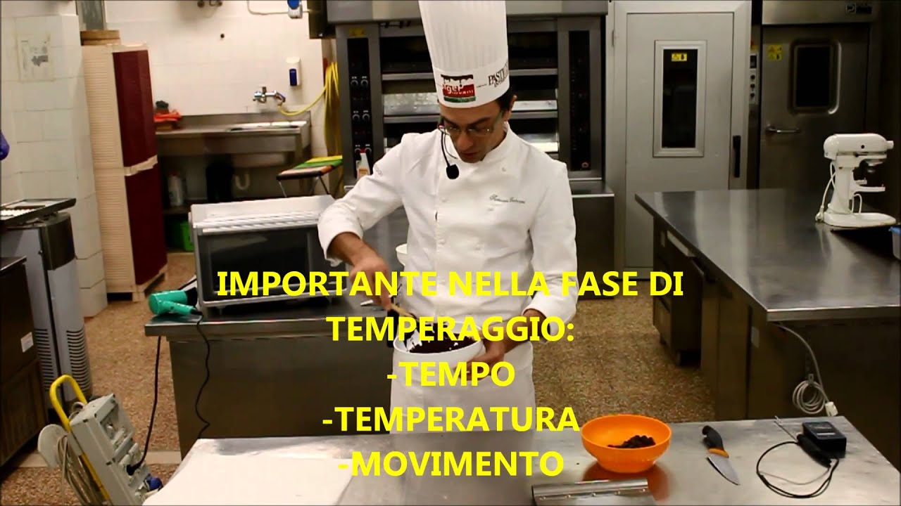 TEMPERAGGIO DEL CIOCCOLATO - PRATICA-