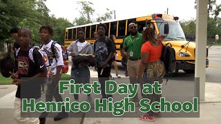 Henrico High School: First Day 2025