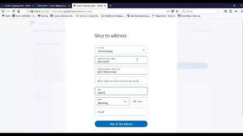 Printing Shipping from Paypal Without an Invoice