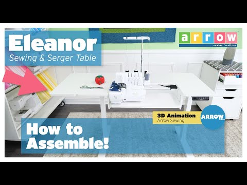 Bertha Sewing Cabinet Assembly