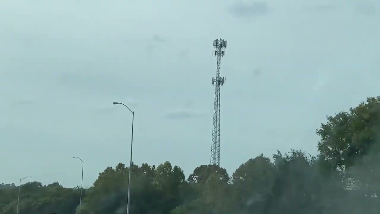 A Cell tower near Midfield AL that has a FH-306