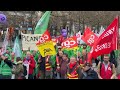 Thousands of protesters gather in Brussels calling for better wages and public services