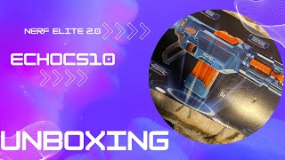 Nerf Elite 2.0 Echo CS10 first look and unboxing