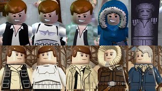 Хан Соло Эволюция в Lego Видеоигры