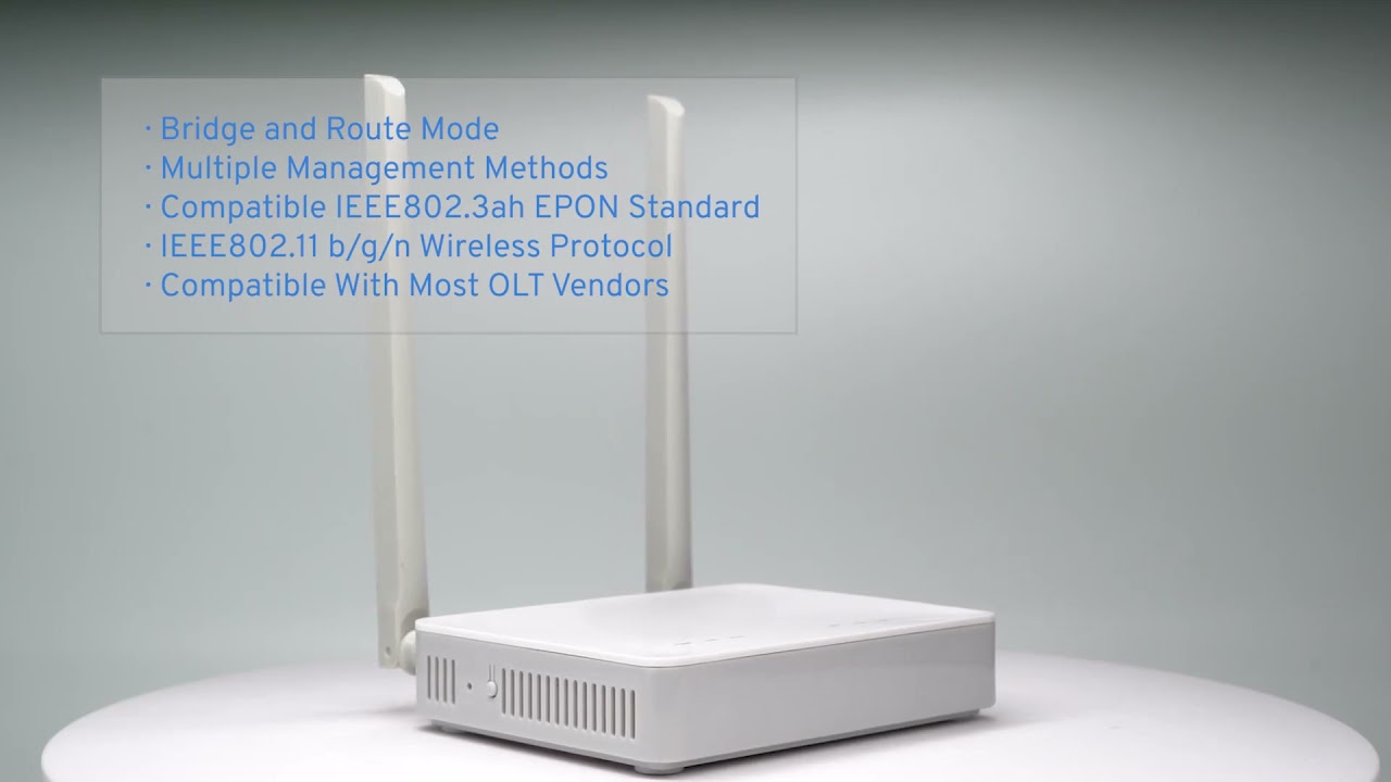 Xgtec Router XGTEC 2+WIFI ONT - YouTube