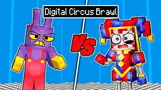 The Amazing Digital Circus Is Fighting In Minecraft!