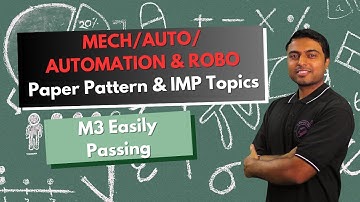 M3 Mechanical/Auto & Robo/Automobile Paper Pattern & IMP Topics | #sppuexam #engineering #newupdate