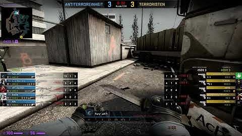 CS:GO - AWP Wallbang on Overpass | From "CT" Spawn To "T" | FURY