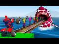 الرجل العنكبوت انقاذ باتمان Spider Man Rescue batman vs iron man vs venom funny Game GTA 5 superhero