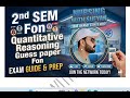 QUANTITATIVE REASONING GUESS PAPER 2026 PART O2