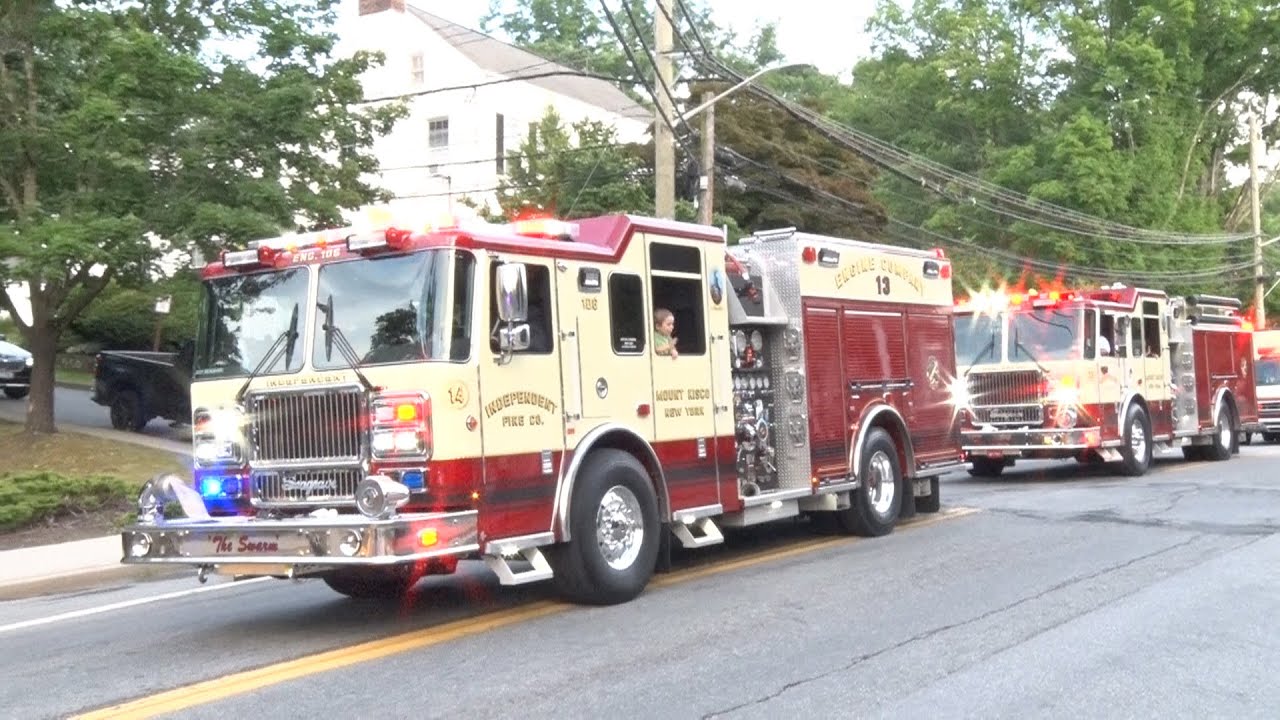 2022 Mount Kisco,NY Fire Department Annual Firemen's Parade 7/8/22