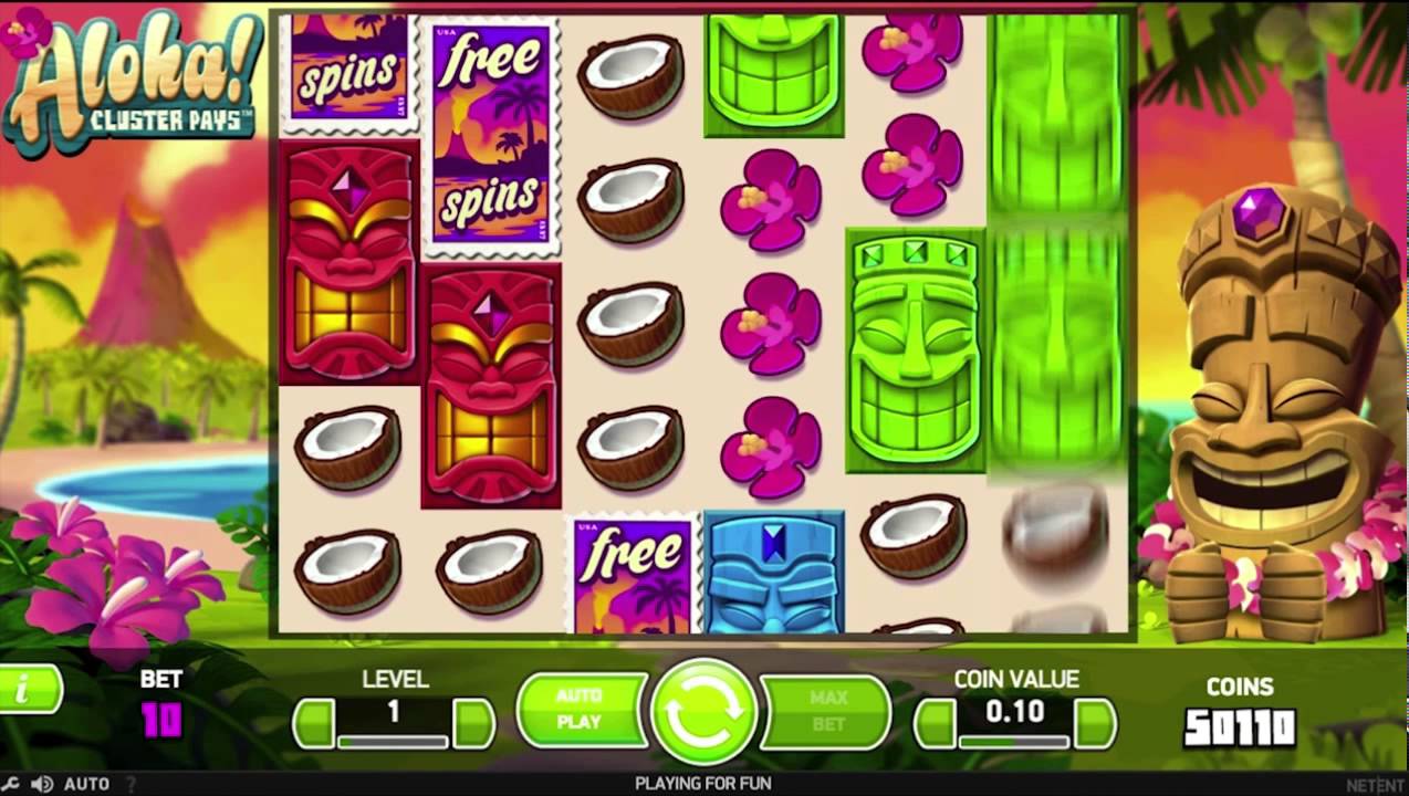 Aloha cluster pays rtp da
