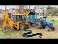 Snake while working | JCB 3dx Eco | Sonalika 60 Rx | Arjun Novo | John Deere Organic Farming