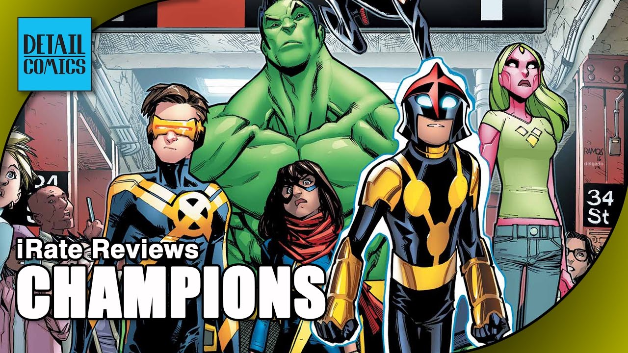 Champions Issue #1 Review (Marvel NOW 2.0) || iRate Reviews