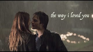 the way i loved you | delena Resimi