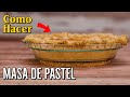 Cómo hacer masa de pastel desde cero Fácil Simple