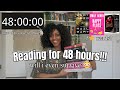 READING FOR 48 HOURS!?📚🙀 Full 48 hour readathon vlog!📖